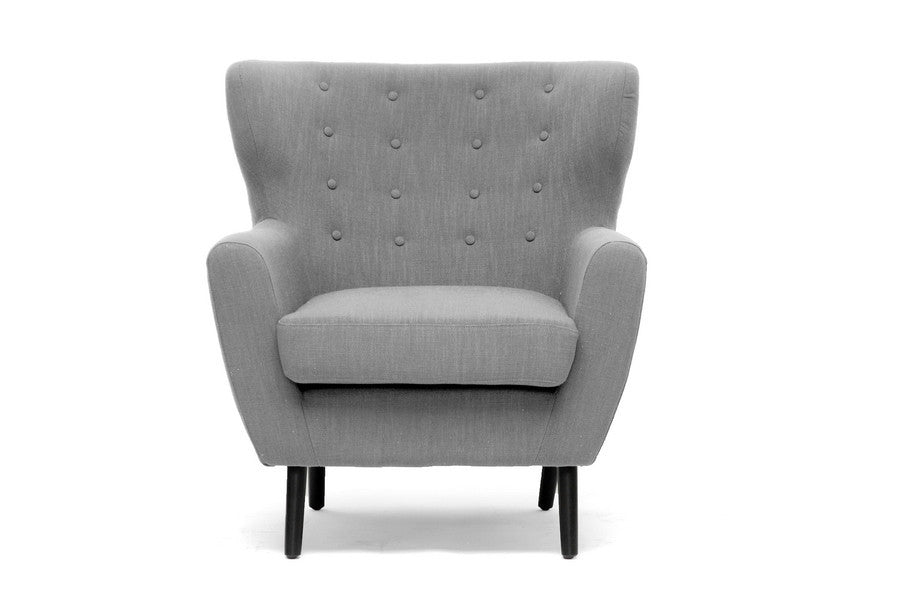Lord Club Chair Light Gray