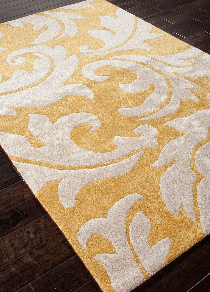 Blue Aloha Golden Apricot/Antique White Area Rug