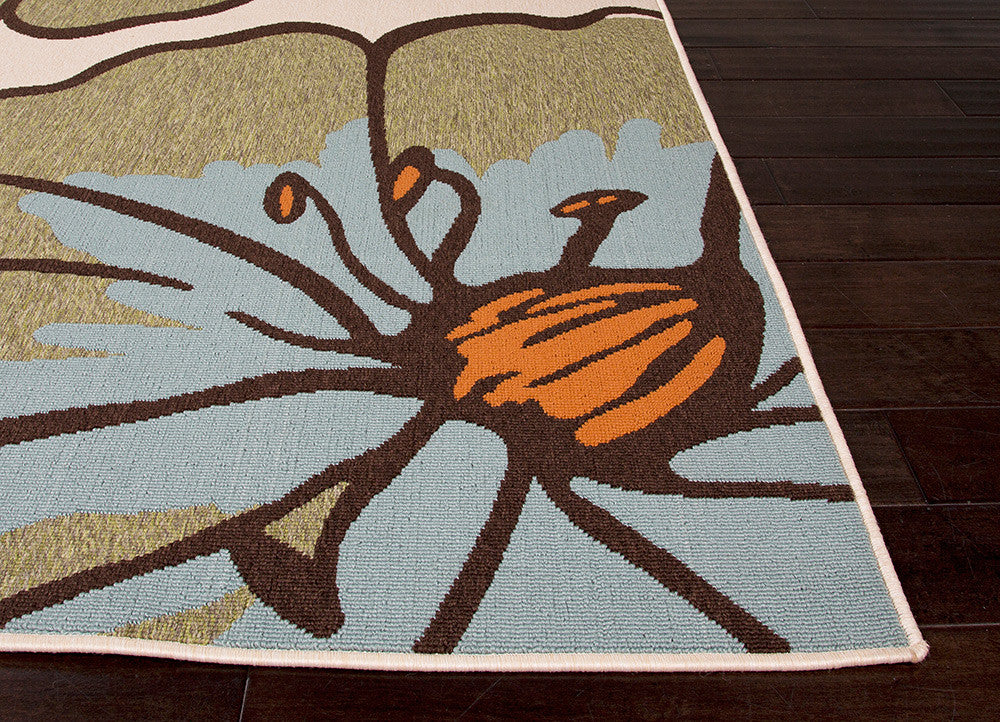 Bloom Porch Birch/Sage Area Rug