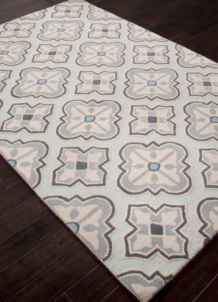 Coastal Villa Newport Silver/Gray Area Rug