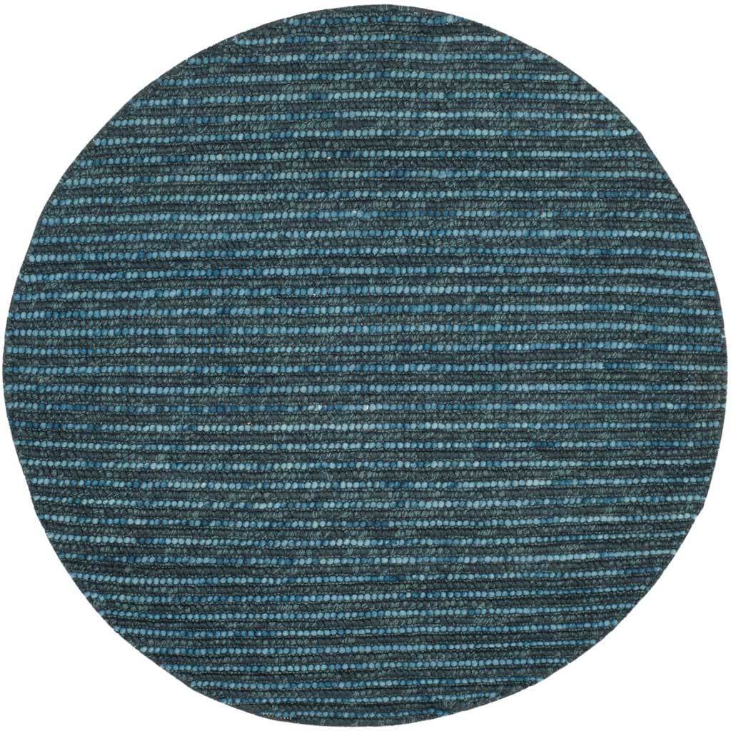 Bohemian Dark Blue/Multi Round Rug - Froy.com