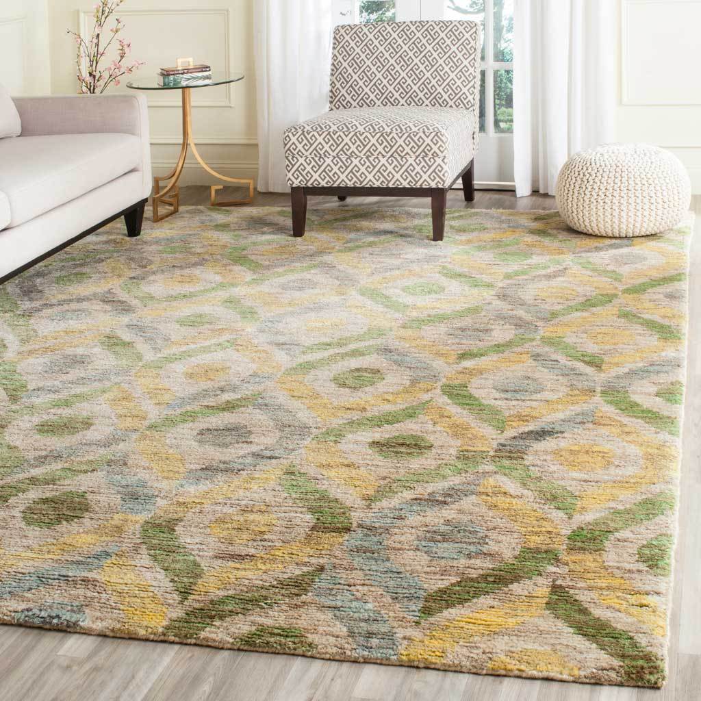 Bohemian Bleach/Blue Area Rug - Froy.com