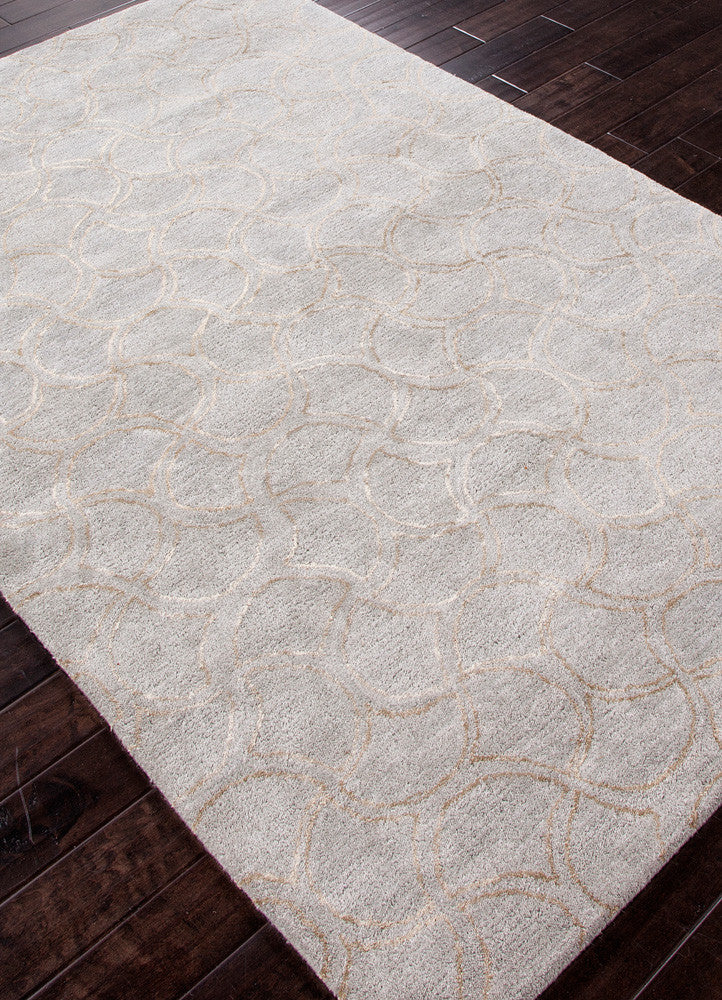 Baroque Caravaggio Sky Blue/Gray Area Rug