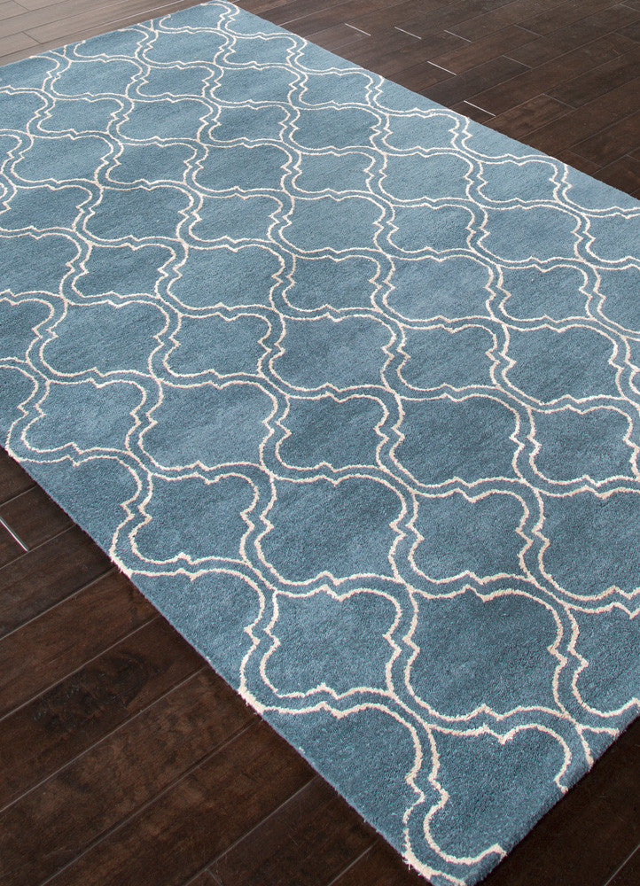Baroque Hampton Aegean Blue Area Rug