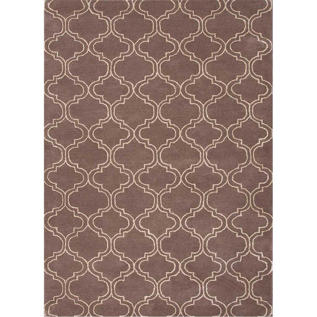 Baroque Hampton Dark Gray/Antique White Area Rug