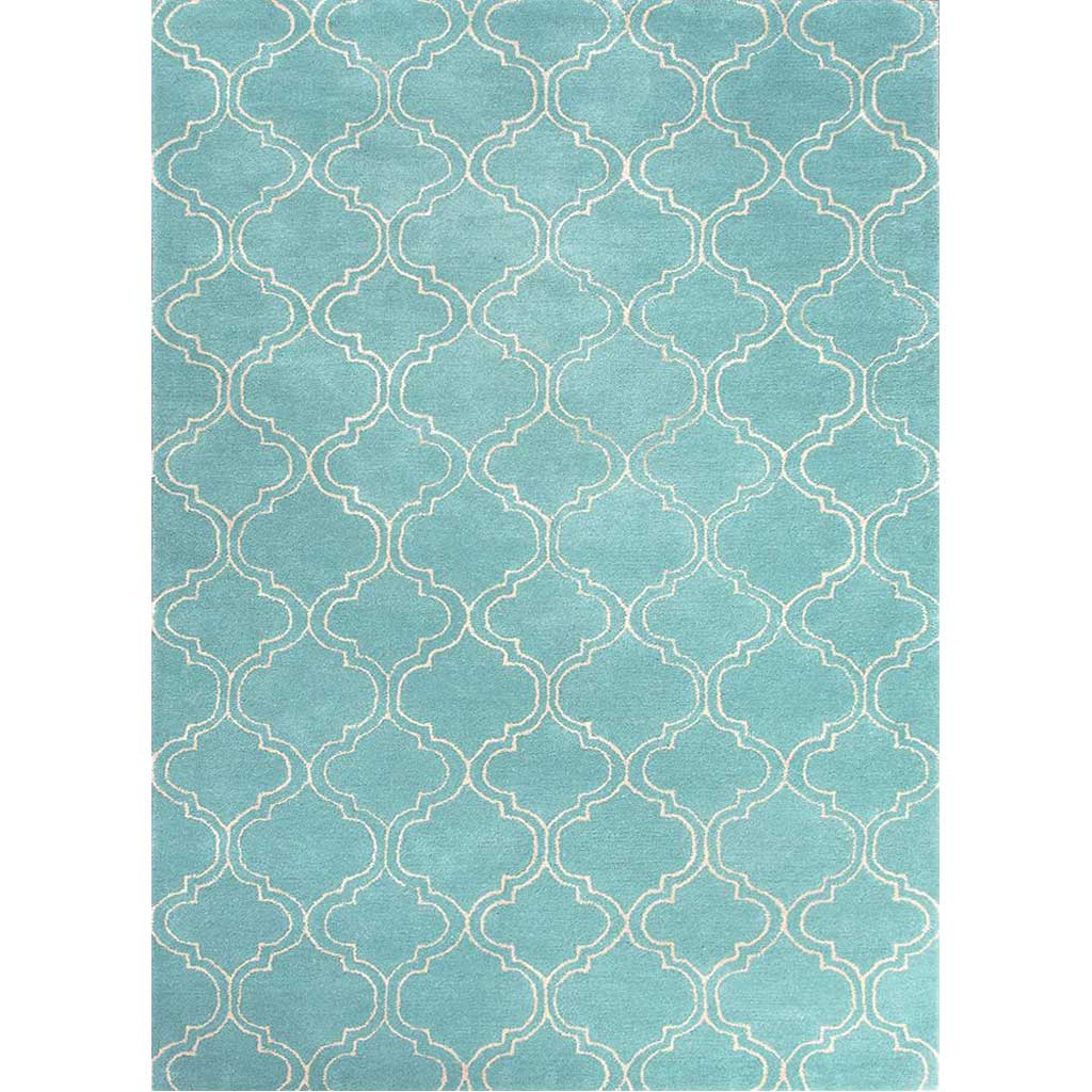 Baroque Hampton Aruba Blue/Antique White Area Rug