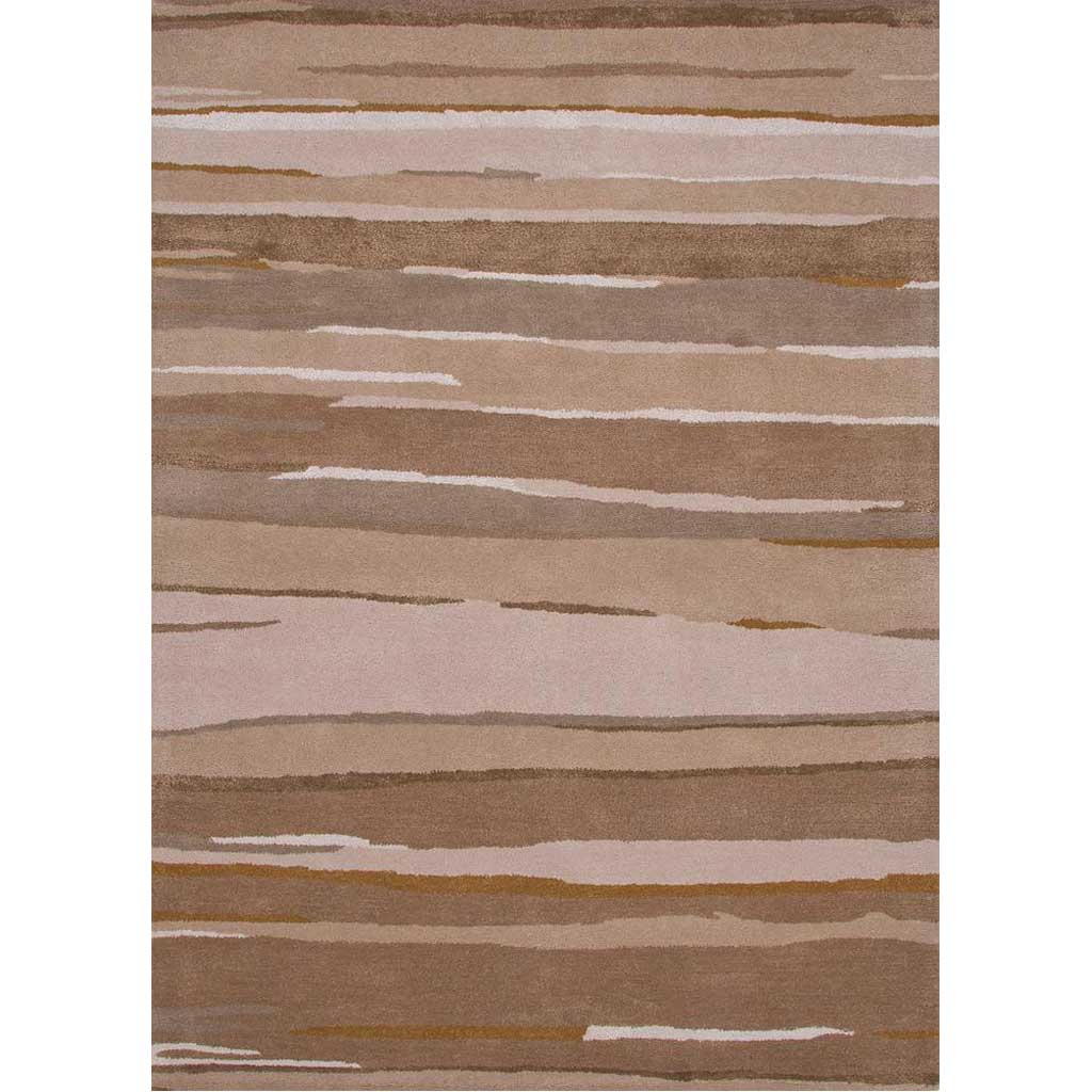 Baroque Parnami Greige/White Cap Gray Area Rug