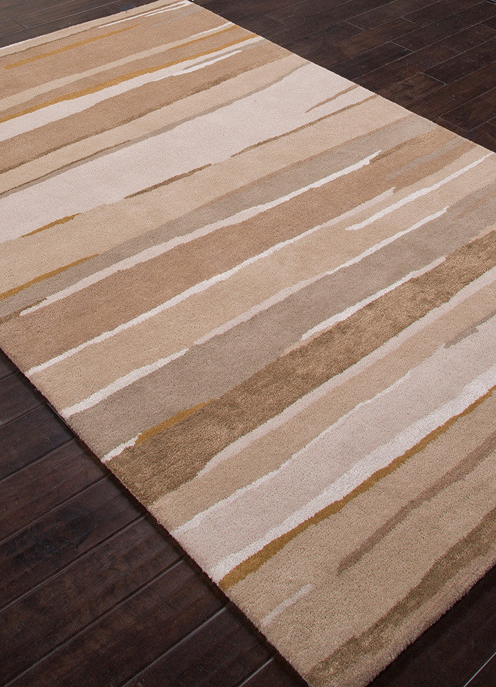 Baroque Parnami Greige/White Cap Gray Area Rug