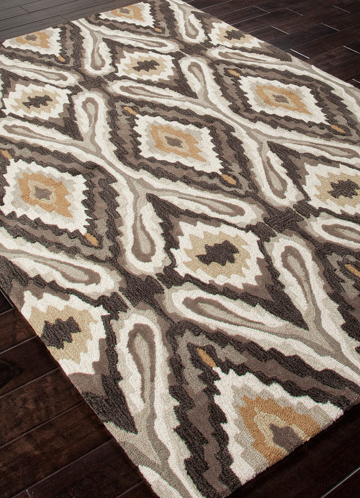 Brio Pattern Play Olive Area Rug