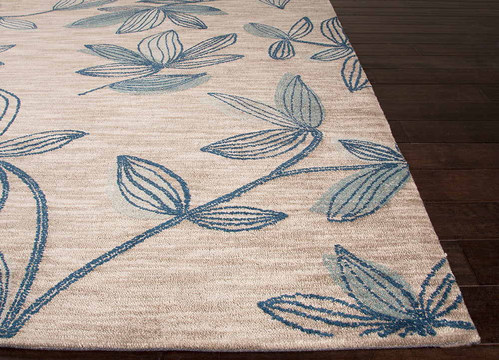 Brio Vine Fallen Rock/Saxony Blue Area Rug