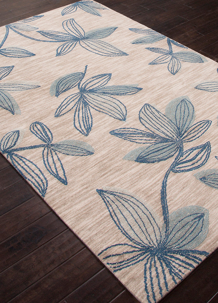 Brio Vine Fallen Rock/Saxony Blue Area Rug