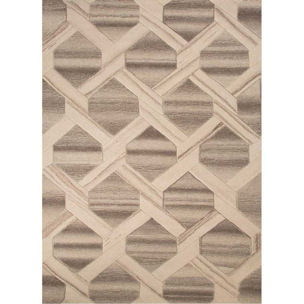 Bristol Helix Cloud Cream/Atmosphere Area Rug