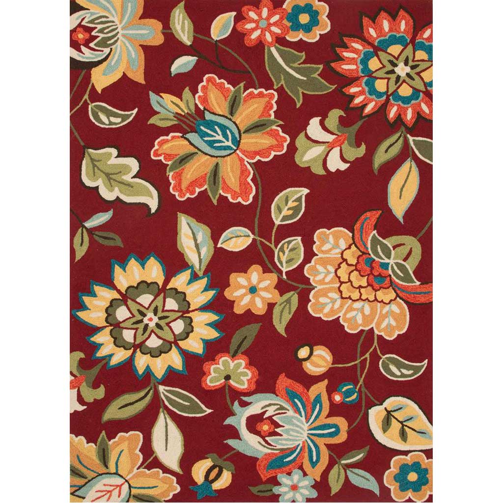 Blossom Botanic Rosewood/Baltic Area Rug