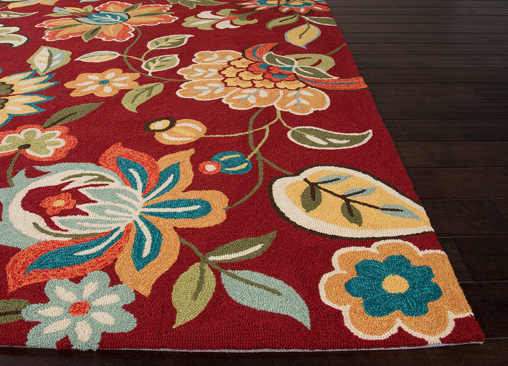 Blossom Botanic Rosewood/Baltic Area Rug