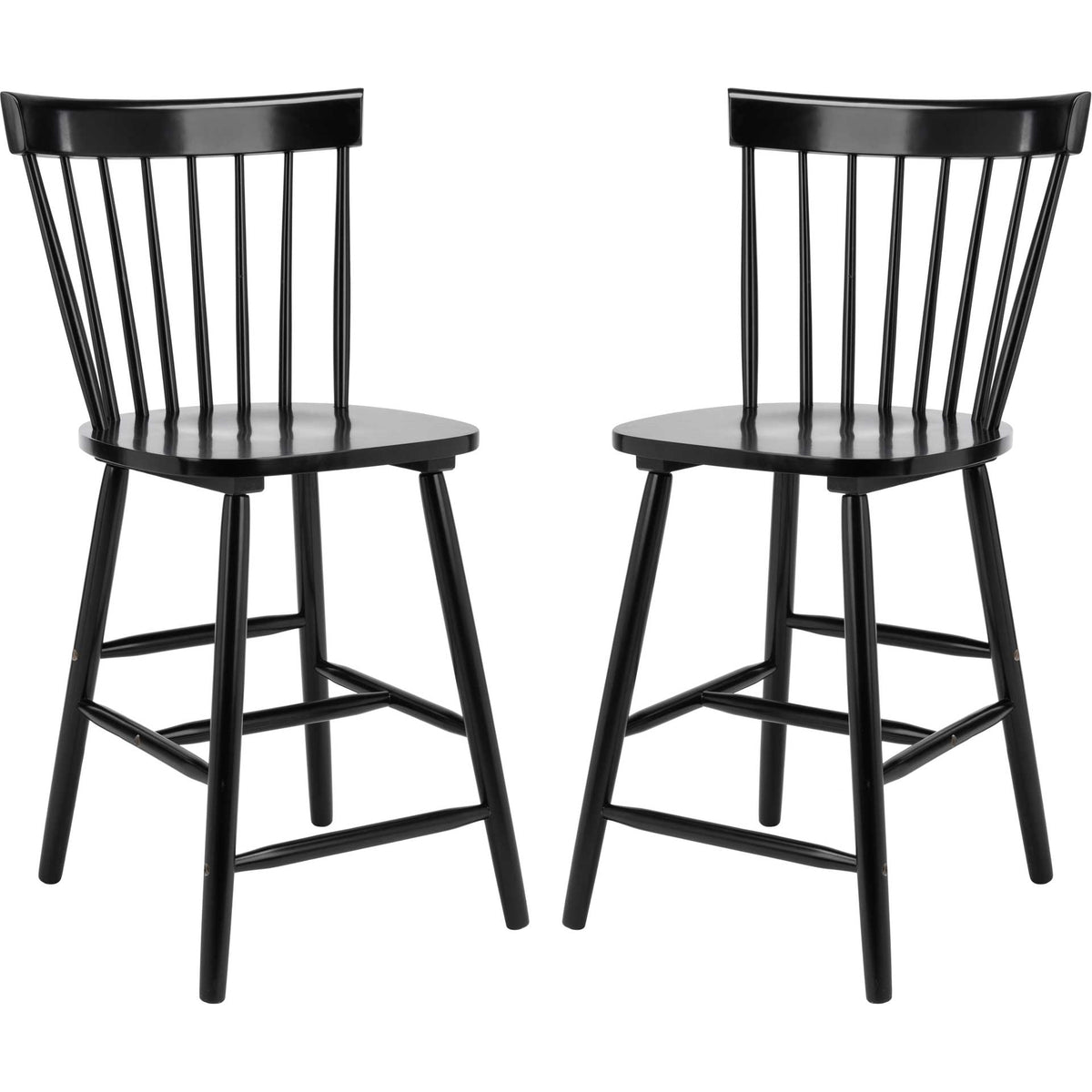 Prospect Bar Stool Black (Set of 2)