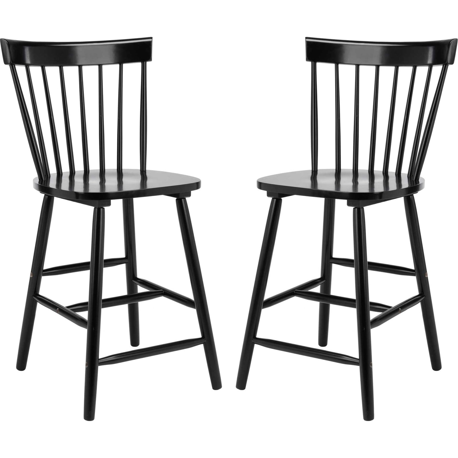 Prospect Bar Stool Black (Set of 2)