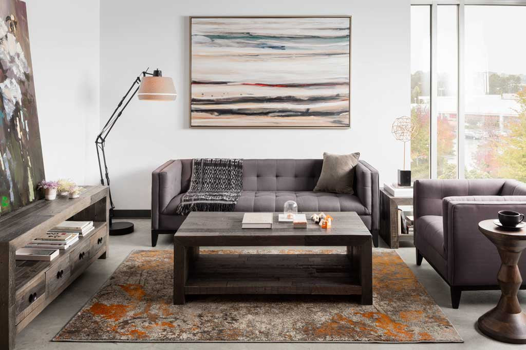 Vintage Coffee Table Gray