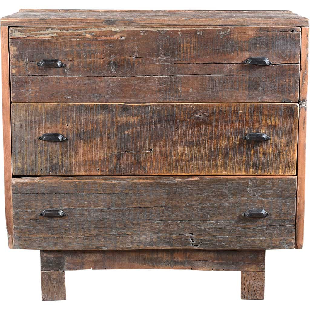 Klonoa 3 Drawer Chest Black