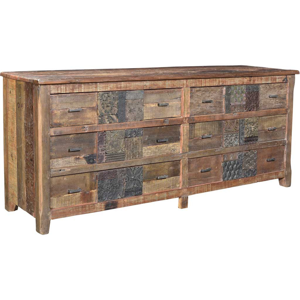 Prairie 6 Drawer Dresser