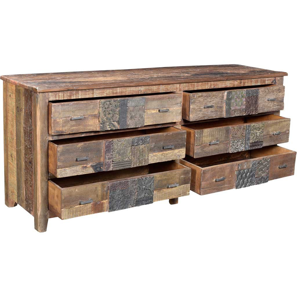 Prairie 6 Drawer Dresser