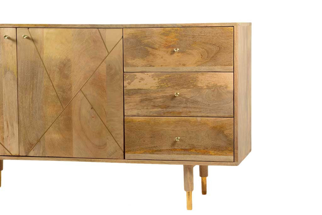 Mesa 3 Drawer Sideboard