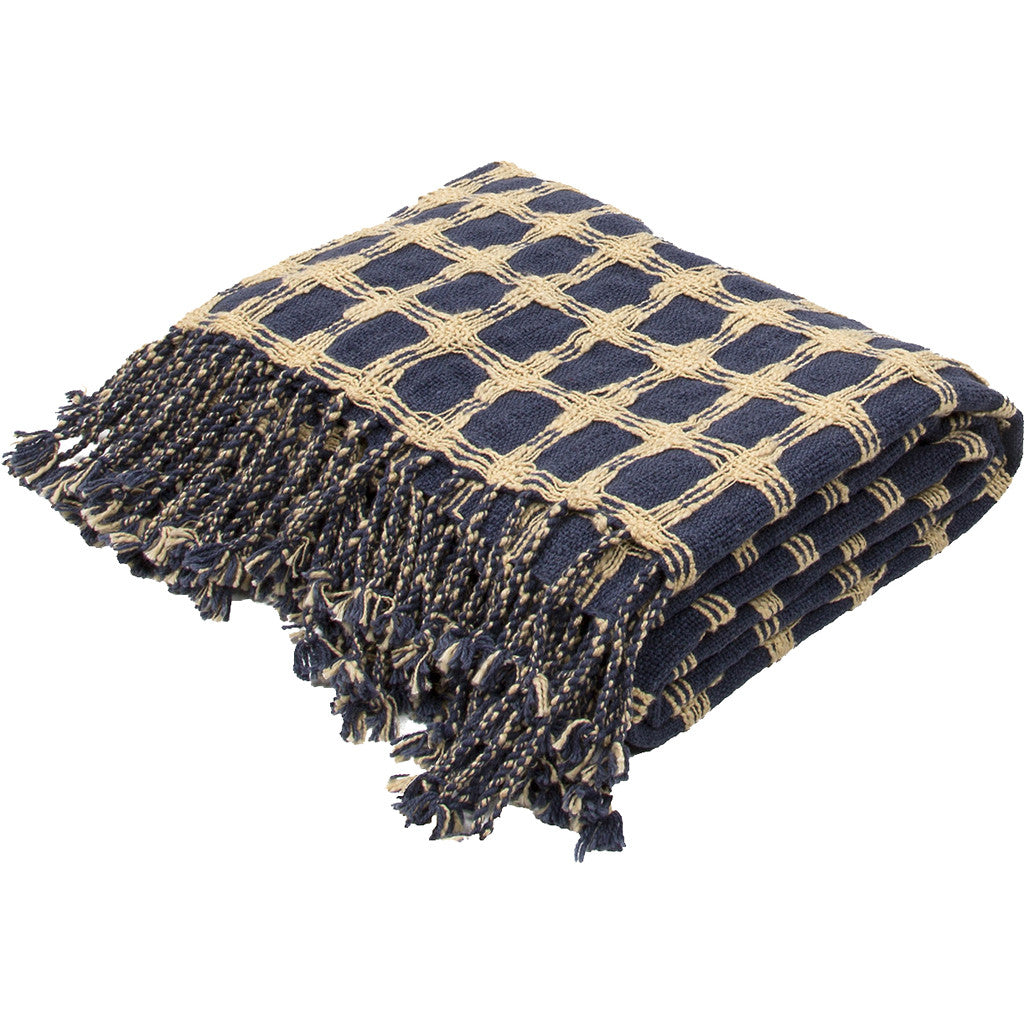 Cache Insignia Blue/Bright White Throw