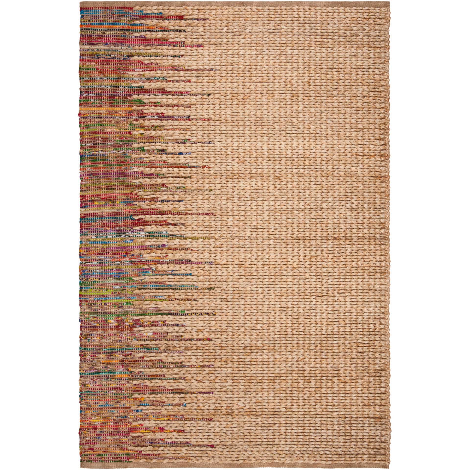 Cape Cod Transition Natural/Multi Area Rug - Froy.com