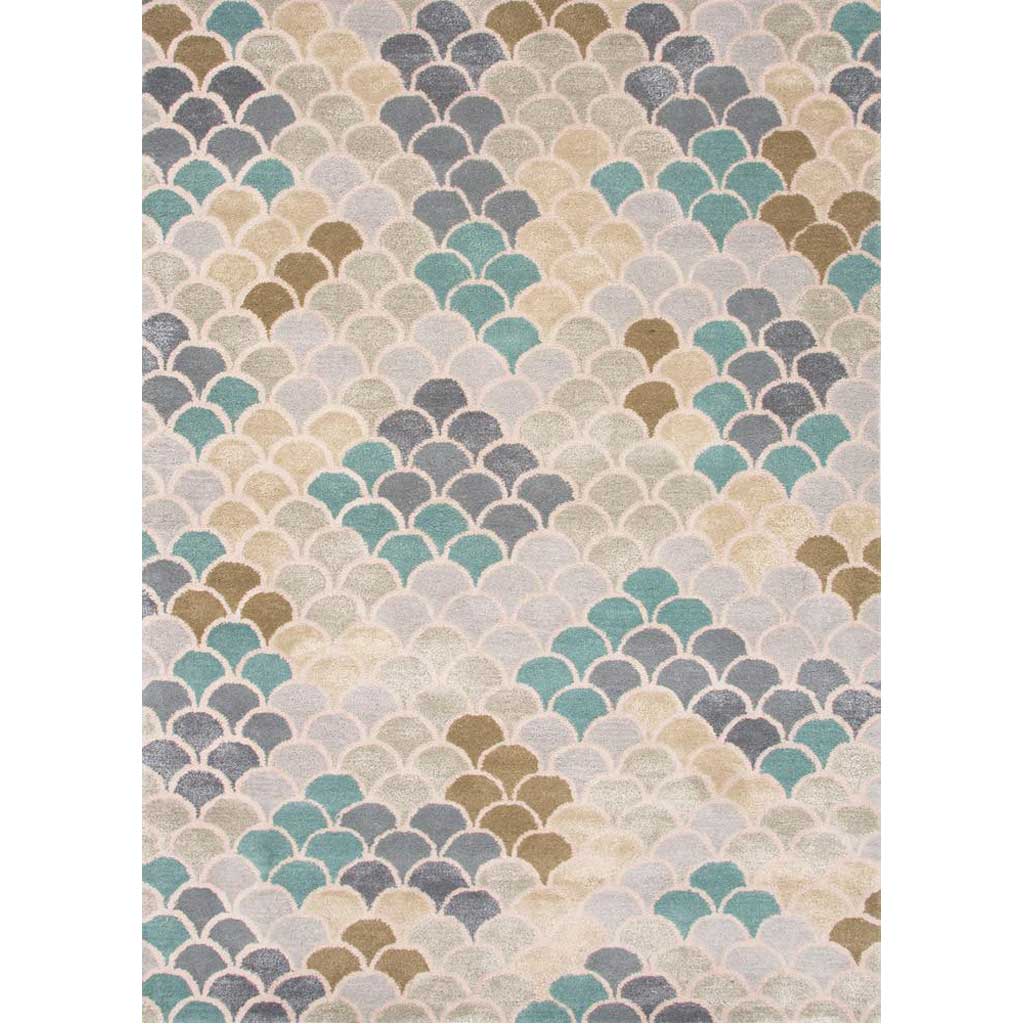 Cascade Ariel Moonbeam/Monument Area Rug