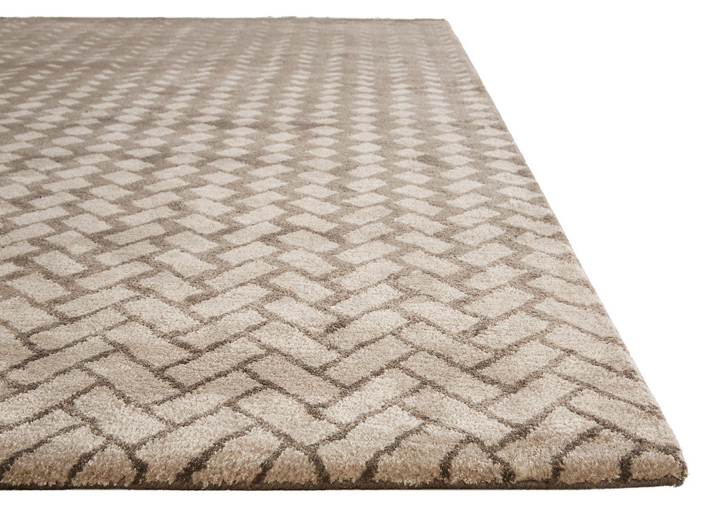 Cascade Silas Gray/White Area Rug