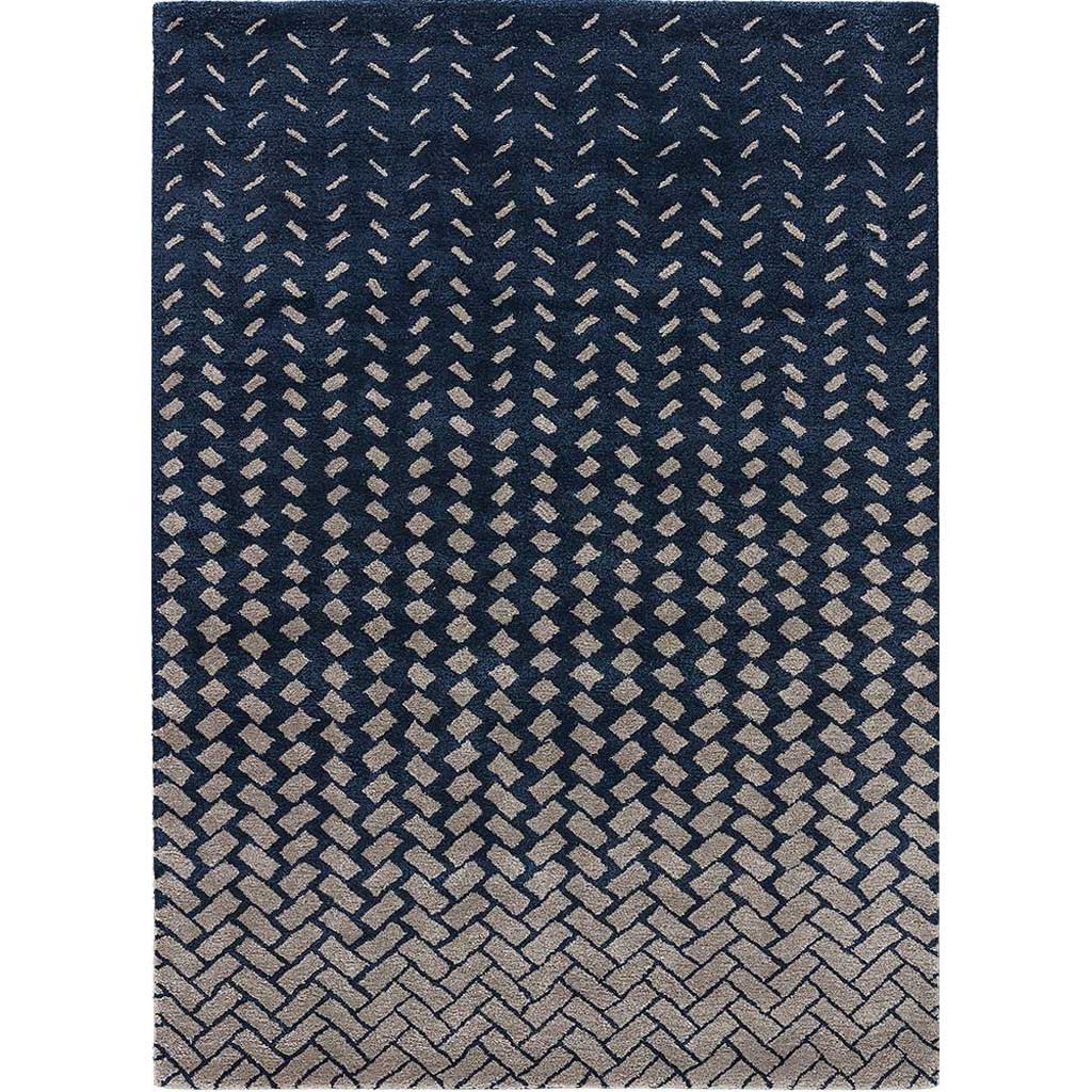 Cascade Silas Blue/White Area Rug