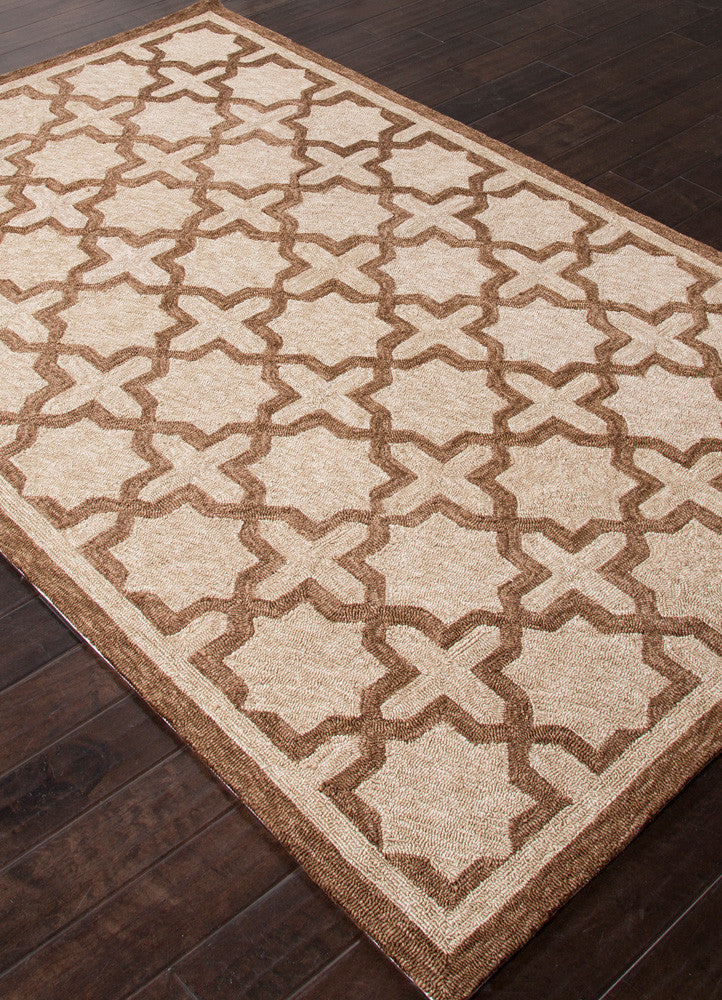 Catalina Moroccan Mosiac Beige Area Rug