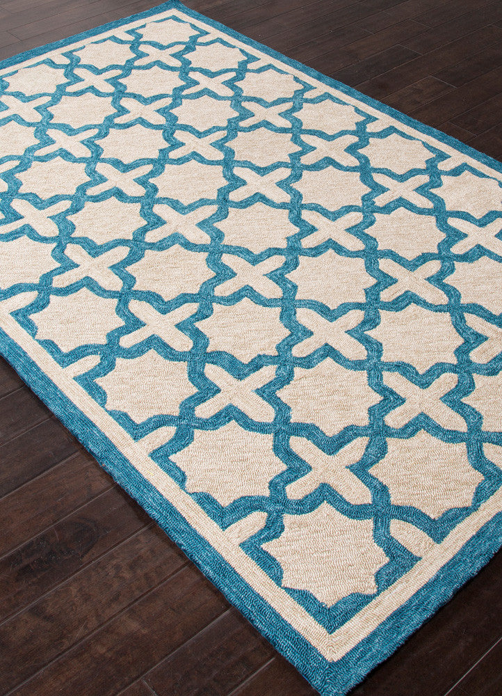 Catalina Moroccan Mosiac Blue Area Rug