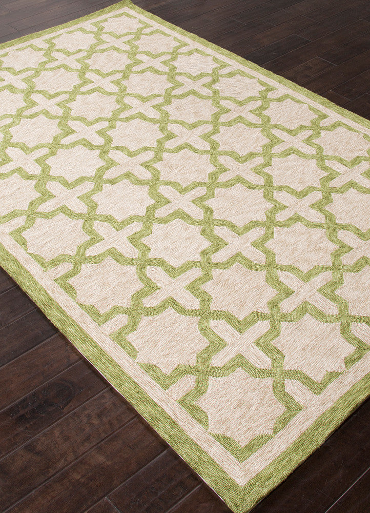 Catalina Moroccan Mosiac Green Area Rug