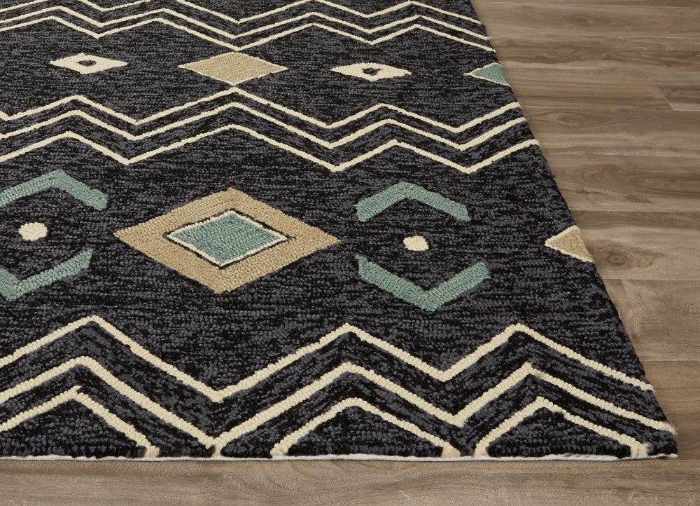 Catalina Fremont Black/White Area Rug