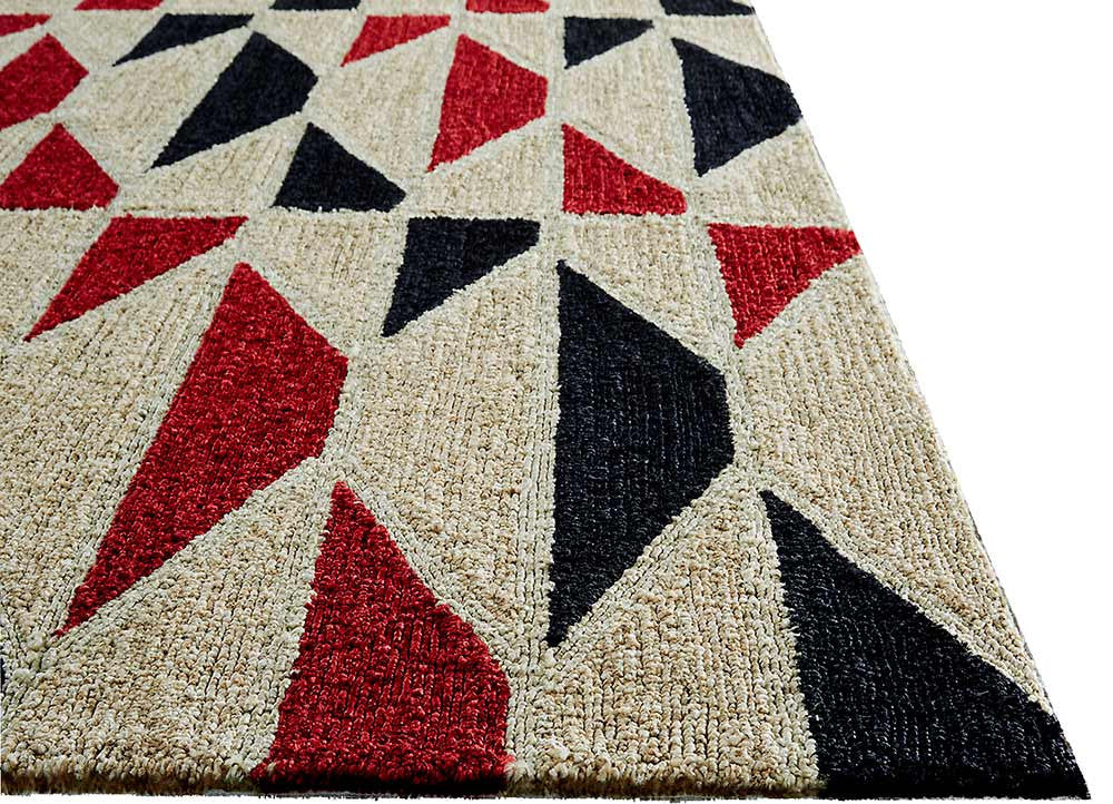 Catalina Valencia Neutral/Red Area Rug