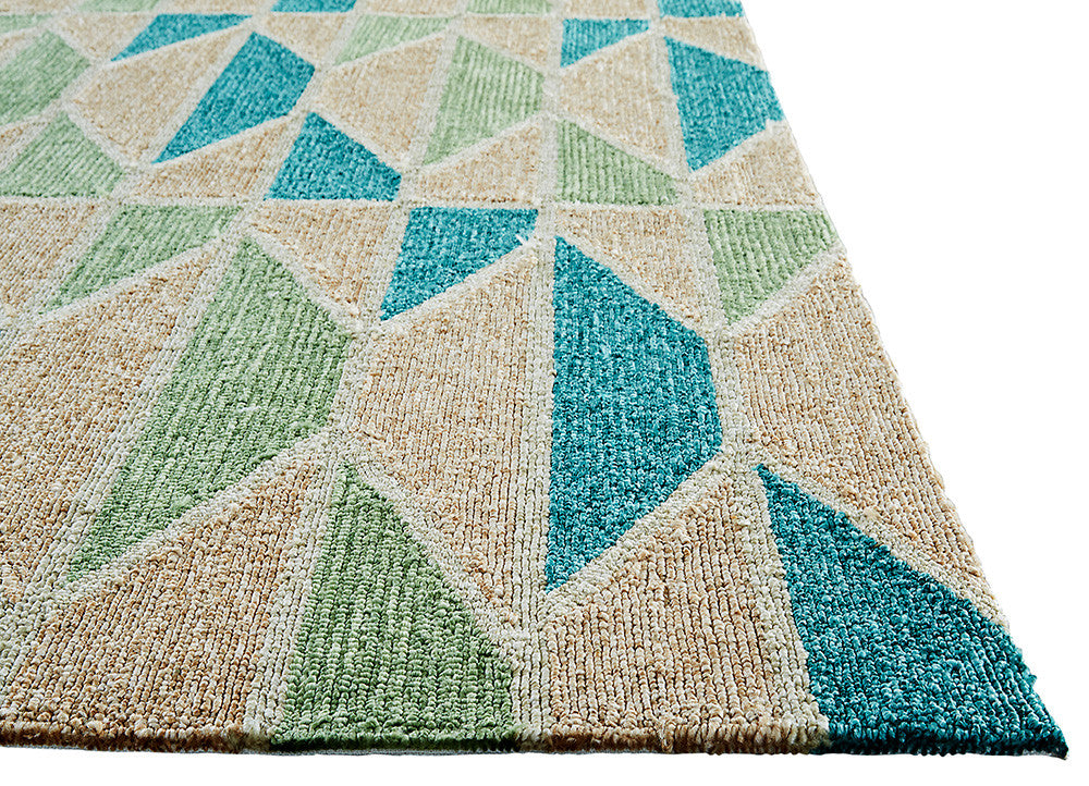 Catalina Valencia Neutral/Blue Area Rug
