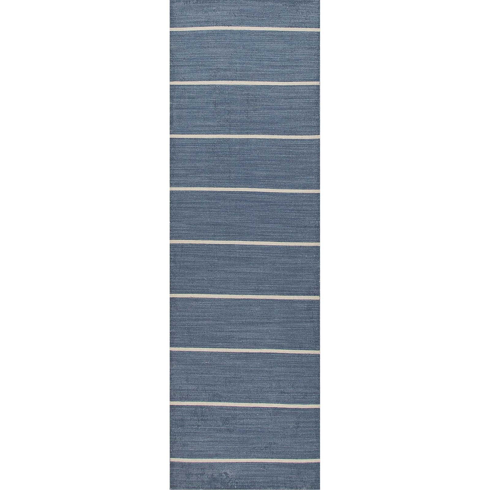 Coastal Shores Cape Cod Dark Denim Runner Rug