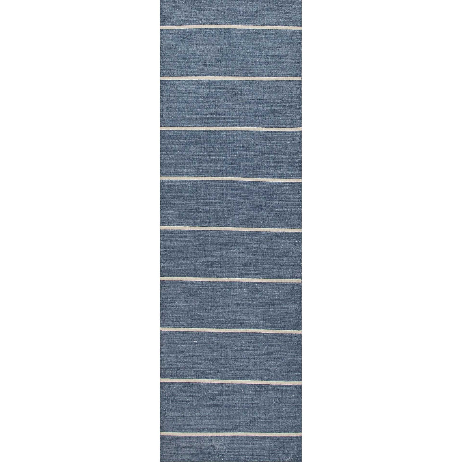 Coastal Shores Cape Cod Dark Denim Runner Rug