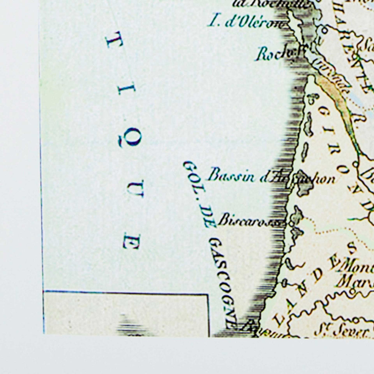 Map Of France Wall Art