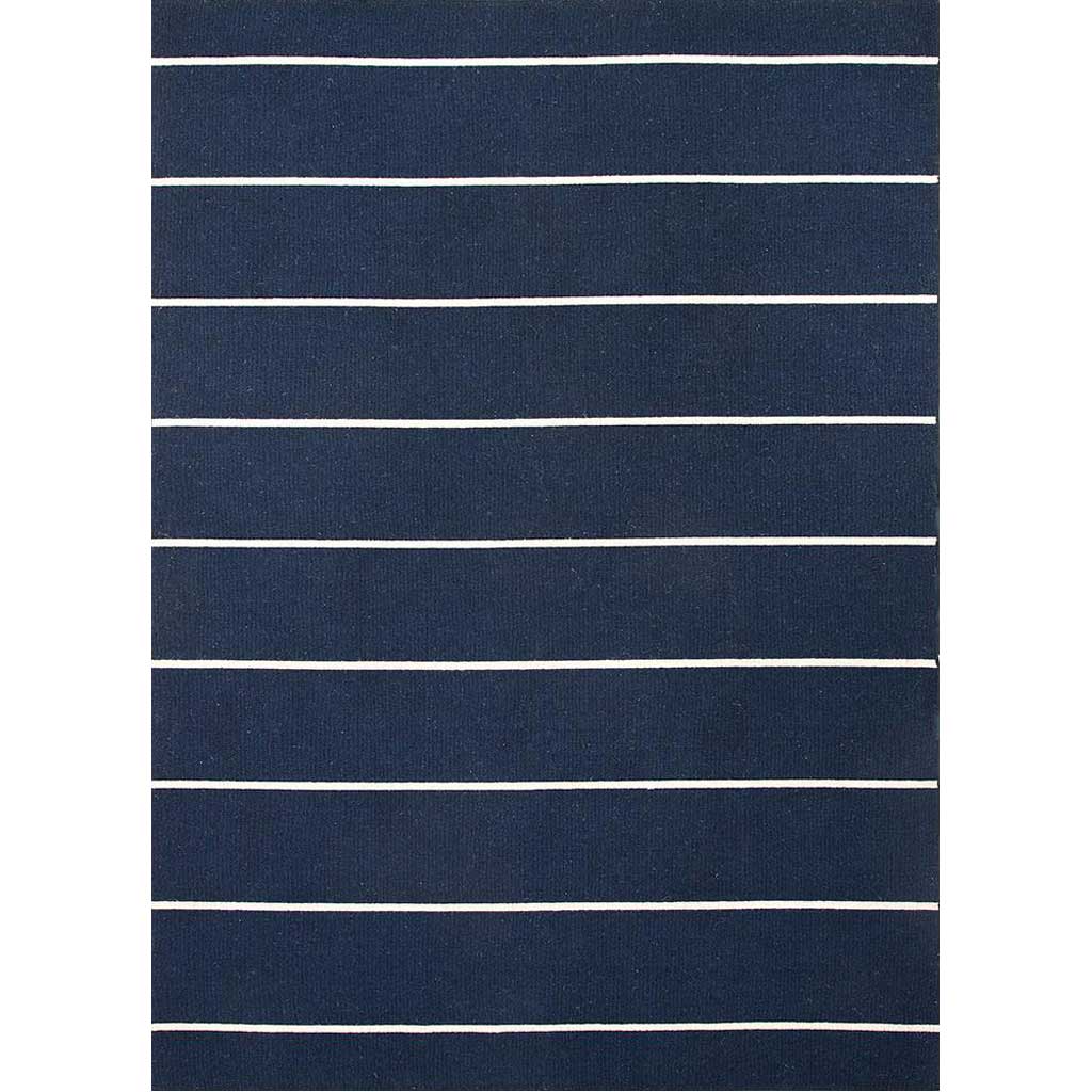 Coastal Shores Cape Cod Medieval Blue/White Ice Area Rug
