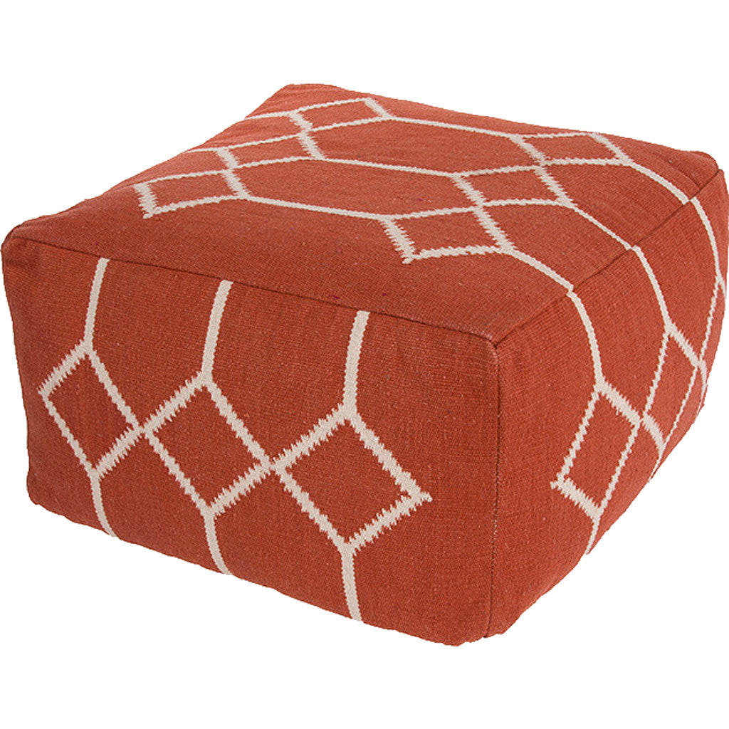 Cadiz Cad04 Red Pouf
