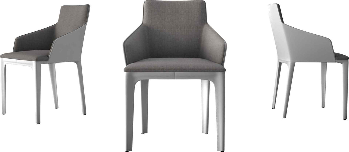 Oxford Dining Chair Gray Denim/Alpine