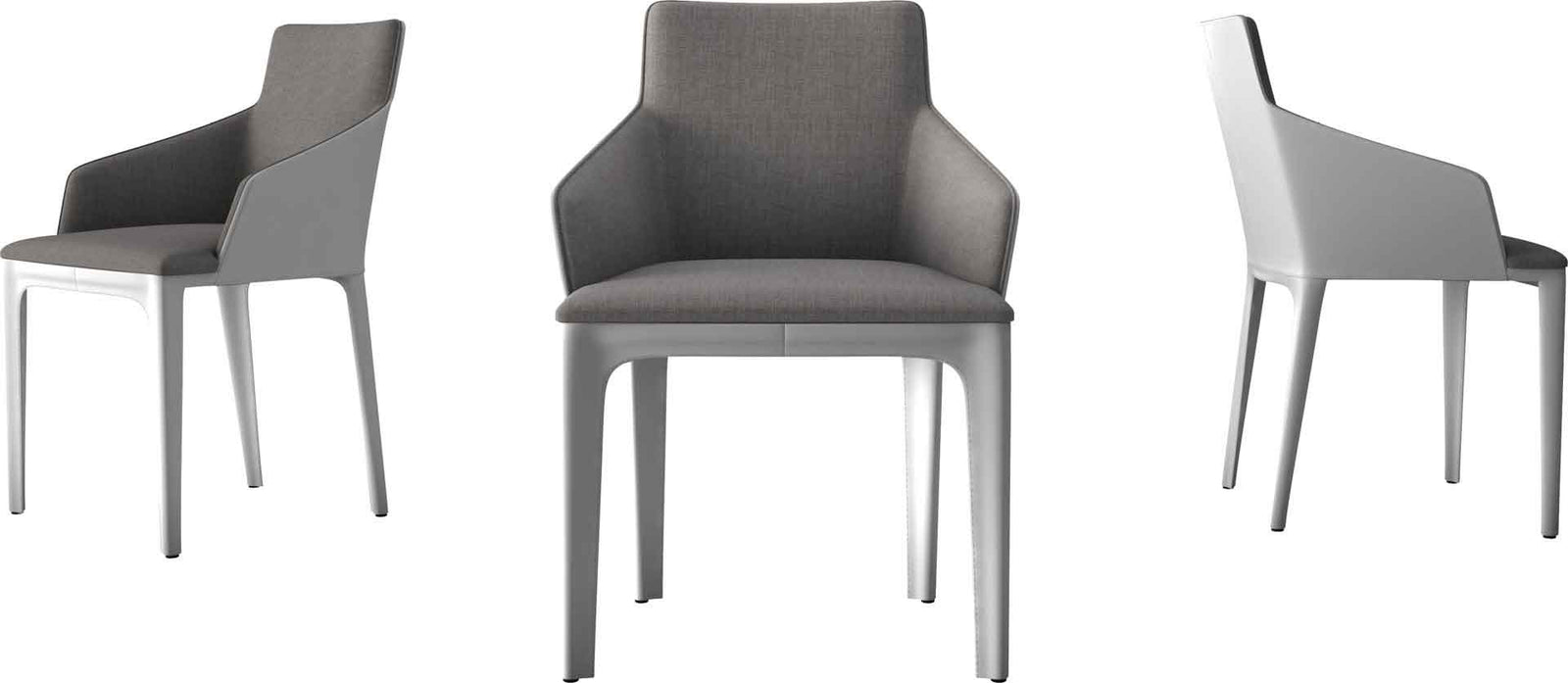 Oxford Dining Chair Gray Denim/Alpine