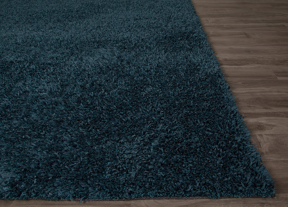 Cordon Robin Shaggy Saxoy Blue Area Rug