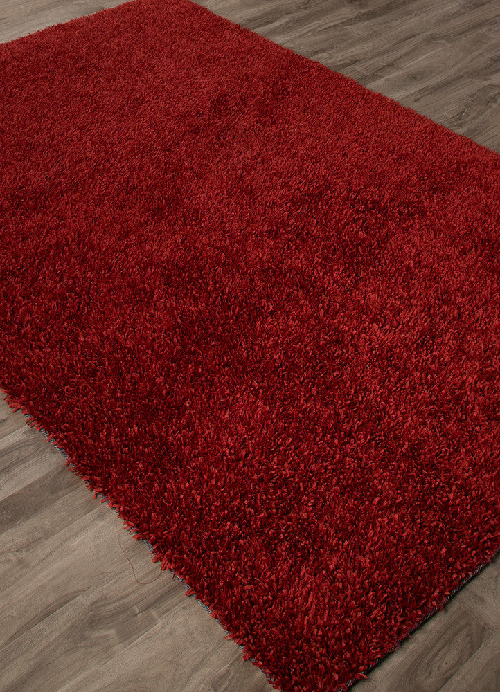 Cordon Robin Shaggy Scarlet Area Rug