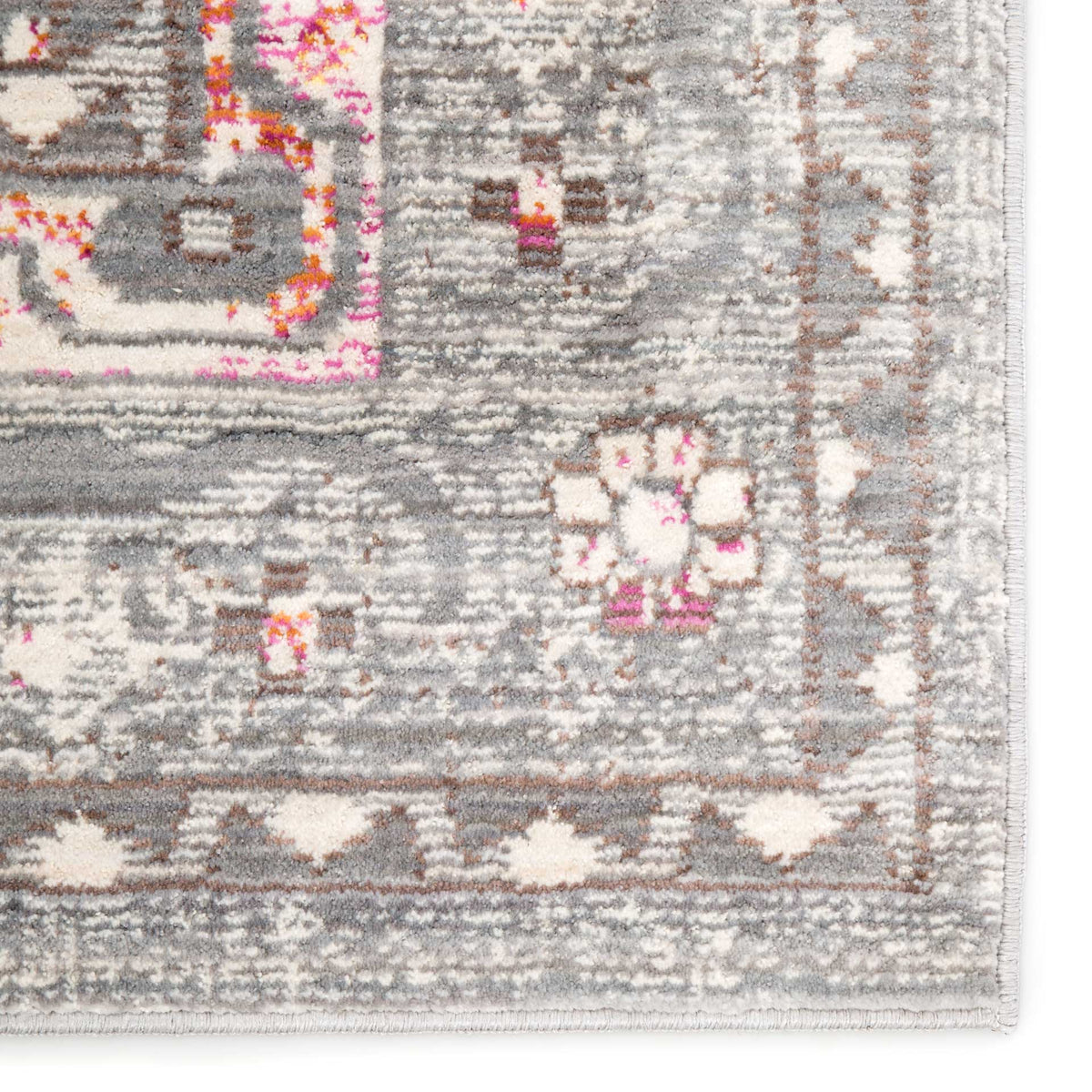Ceres Eris Gray/Pink Area Rug