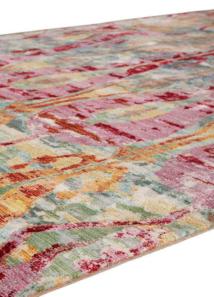 Ceres Varuna Blue/Pink Area Rug