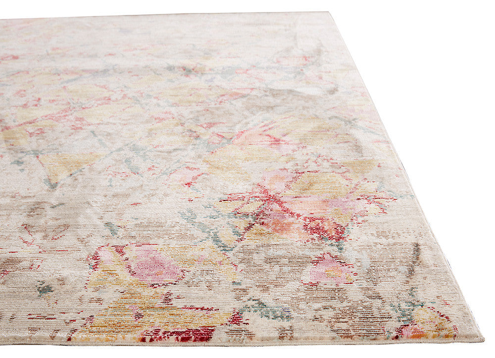 Ceres Ixion Pink/Brown Area Rug