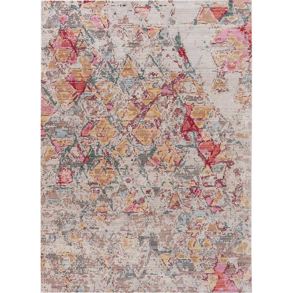 Ceres Ixion Pink/Brown Area Rug