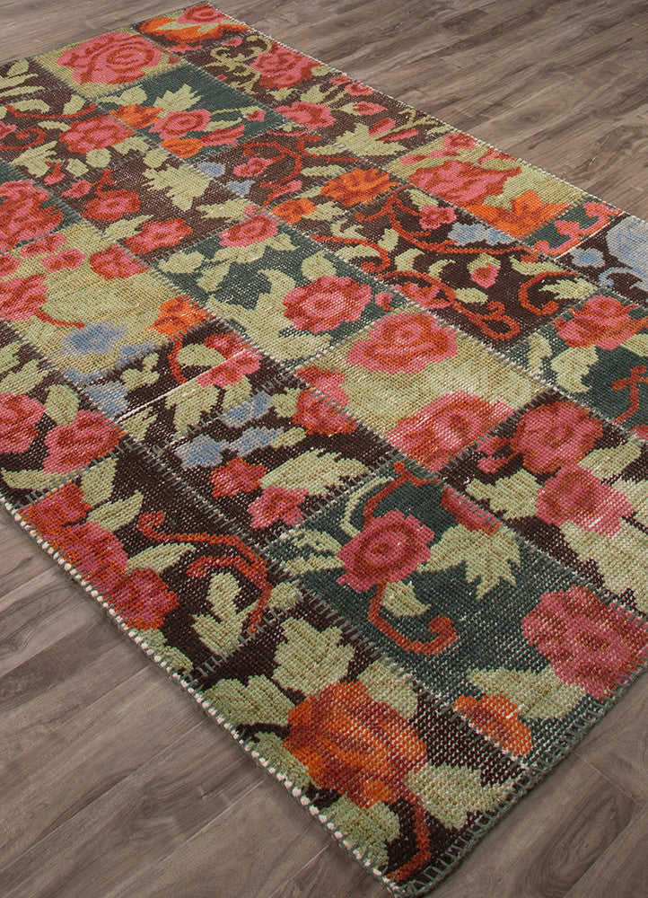 Cheshire Rosa Rapture Rose/Ketchup Area Rug